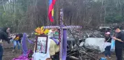 Comunidad de Putumayo realiza viacrucis en el lugar del accidente aéreo del Hércules