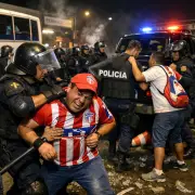 Doce hinchas del Junior detenidos en Paraguay tras violentos disturbios previos a la Copa Libertadores