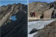 El glaciar Los Cerros de la Plaza declarado extinto: imágenes que documentan su desaparición