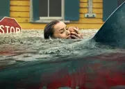 'Embestida' de Netflix: Película número uno en 90 países con tiburones en calles inundadas