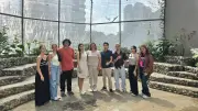 Estudiantes de Periodismo de la UDES visitan el Centro de Convenciones Neomundo