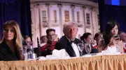 Evacuan a Trump de cena de corresponsales por aparentes disparos
