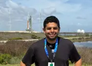 Faber Burgos, el colombiano que vivió el lanzamiento de Artemis II con la NASA