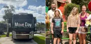 Familia vive hasta 70% del año en autocaravana dentro de Disney World