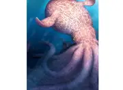 Hallan fósiles de pulpo gigante de 19 metros que cazaba dinosaurios marinos