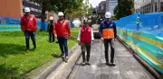 IDU inspecciona avances del corredor de la carrera 7.ª durante Semana Santa en Bogotá