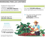 Invertirán $50.000 millones en fertilizantes para cafeteros ante El Niño