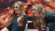 Laura Tobón genera debate al mostrar mancha de sudor en entrevista viral