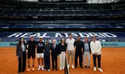 Linda Caicedo, única del Real Madrid femenino en acto del Bernabéu con Nadal y Sinner