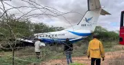 Milagro en Kenia: avión se sale de pista sin dejar heridos