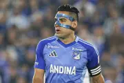 Millonarios confirma fractura facial de Falcao tras choque con Rosero en Cali