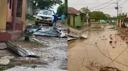 Más de 400 viviendas afectadas en Chivoló, Magdalena, tras fuerte vendaval