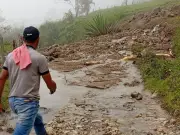 Más de 600 familias aisladas en Sucre, Santander, por derrumbes causados por intensas lluvias