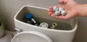 Papel aluminio en el inodoro: el truco viral de las cuatro bolitas para limpiar la cisterna