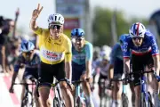 Pogačar gana segunda etapa y lidera el Tour de Romandía 2026
