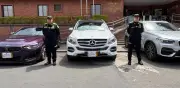 Policía de Bogotá recupera cuatro vehículos de alta gama hurtados en taller: valor supera los $1.000 millones