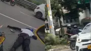 Policía pensionado se defiende de asalto y mata a presunto fletero en Bello, Antioquia