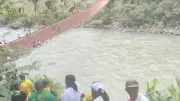 Puente colgante colapsa durante evento oficial en Bagadó, Chocó: ocho heridos