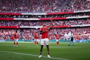 Richard Ríos marca su sexto gol con Benfica en victoria 4-1 sobre Moreirense
