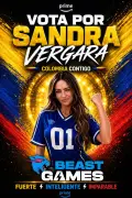 Sandra Vergara busca representar a Colombia en los Beast Games de MrBeast