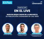 Solo el 19% de los caleños se sienten seguros: resultados de encuesta