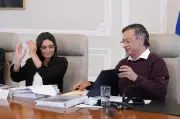 Tenso encuentro entre Angie Rodríguez y Gustavo Petro en la Casa de Nariño