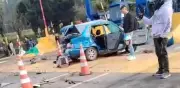 Tractocamión sin frenos habría causado accidente múltiple en Zipaquirá con 2 muertos y 19 heridos