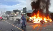Tragedia vial en Zipaquirá-Ubaté: Cuatro muertos y 18 heridos tras explosión de tractocamión