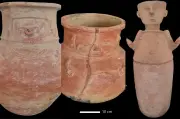Tres urnas prehispánicas repatriadas desde Venezuela