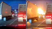 Video capta el instante del fatal accidente en peaje de la vía Bogotá-Ubaté