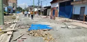 Video viral muestra imprudencia vial en Cali: vehículo daña obra pública en barrio Obrero