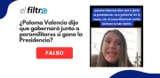 Video viral tergiversa palabras de Paloma Valencia sobre paramilitares