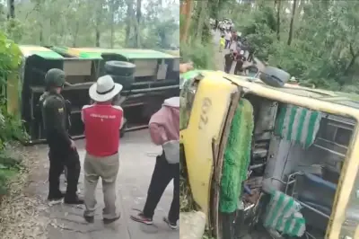 Accidente de bus escolar en Norte de Santander deja 20 estudiantes heridos