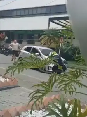 Agente de tránsito atropellado en Armenia durante control vial