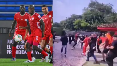 América de Cali se pronuncia tras presunto enfrentamiento entre hinchas y jugadores