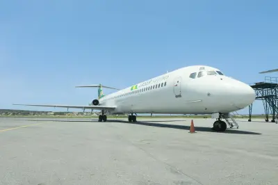 Avión de Global X y Laser Airlines aterriza en Venezuela desde Miami