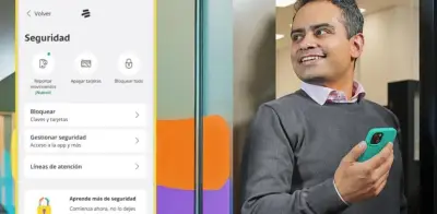 Bancolombia centraliza seguridad en su app: bloquea cuentas y tarjetas con un solo botón