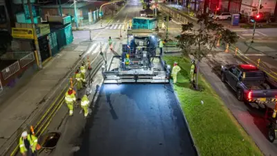 Bogotá repara más de un millón de metros cuadrados de vías con equipo tapahuecos