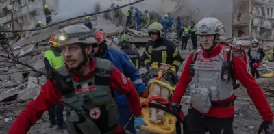 Bombardeo masivo de Rusia en Kiev deja cinco muertos y entierra el alto el fuego