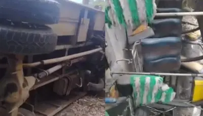 Bus escolar sufre grave accidente en Lourdes: 20 estudiantes afectados