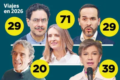 Candidatos presidenciales recorren Colombia a 29 días de las elecciones