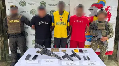 Capturan a alias Katiro, presunto jefe de sicarios del Clan del Golfo en El Bagre