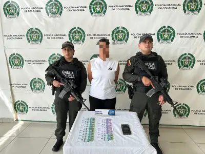 Capturan a mujer que extorsionaba a funcionario de salud en Bucaramanga
