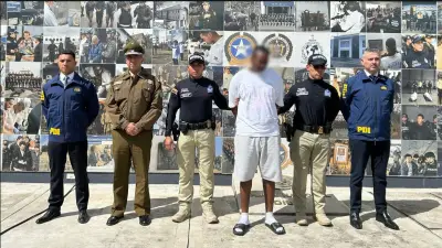 Capturan en Cali a colombiano buscado por Interpol por millonario asalto en Chile