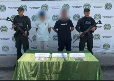 Capturan en Tuluá a dos presuntos extorsionistas de ‘La Inmaculada’