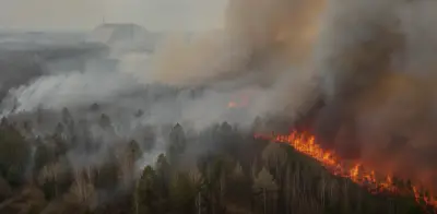 Chernóbil arde tras ataque con drones rusos y revive temor por radiación en Ucrania