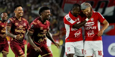Colombia en Copa: Tolima y Santa Fe abren semana clave en Libertadores y Sudamericana