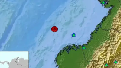 Colombia registró siete temblores este 13 de mayo de 2026