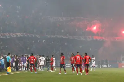 Conmebol cancela partido DIM vs Flamengo por desmanes en estadio