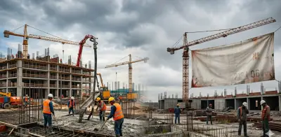 Construcción en Colombia cae 5,4% en primer trimestre de 2026: Camacol alerta
